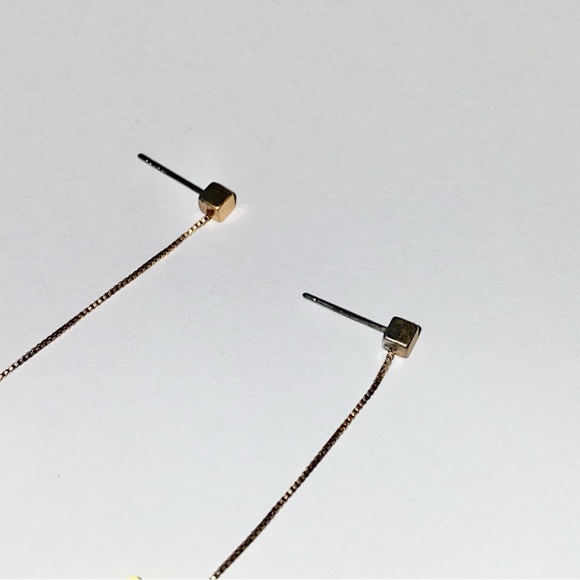 Kate Spade SATURDAY Bright Neon Yellow Lucite Bracelet & Earrings Jewelry Set - Picture 12 of 14